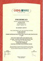 Catas WKI - certifikace PN410 - PN6/colore